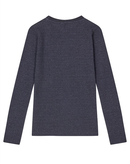 2X2 Lurex Talino Langørmet Trøje - Parisian Night 